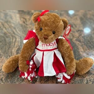 Macy's Cheerleader Teddy Bear